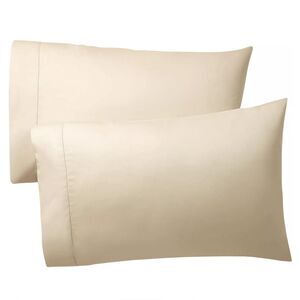 Ralph Lauren Home Organic Sateen King Pillowcase Pair Coastal Sand - NWT $130